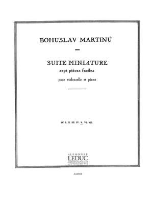 Bohuslav Martinu: Suite miniature H192 No.5