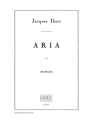 Jacques Ibert: Aria, Vocalise-Etude