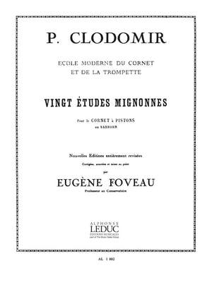 Pierre-François Clodomir: 20 Etudes Mignonnes Opus 18