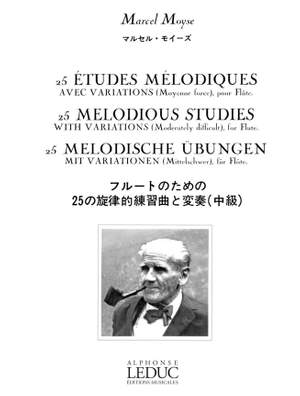 Marcel Moyse: 25 Melodiques avec Variations