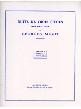 Migot: Suite de 3 Pièces