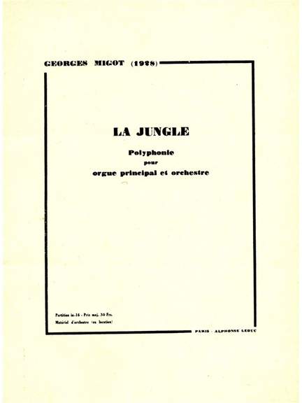 Migot: La Jungle