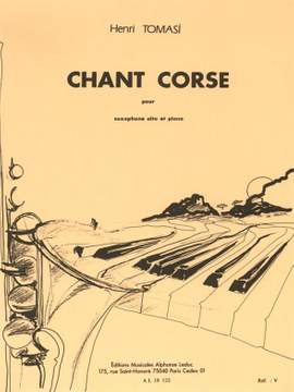 Henri Tomasi: Chant Corse