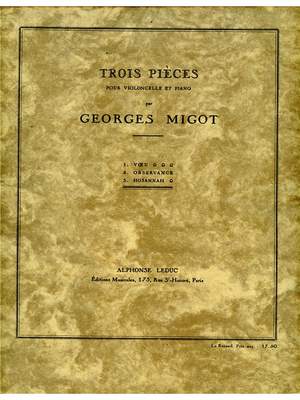 Migot: 3 Pièces