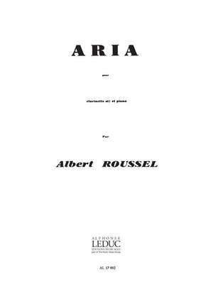 Albert Roussel: Aria