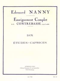 Edouard Nanny: 10 Etudes Caprices