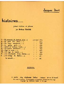 Jacques Ibert: La Meneuse de Tortues d'Or