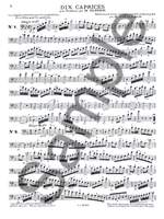 Michel Bléger: Dix Caprices Product Image