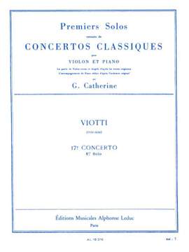 Giovanni Battista Viotti: Premiers Solos Concertos Classiques