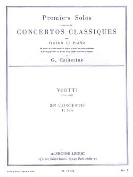 Giovanni Battista Viotti: Premiers Solos Concertos Classiques