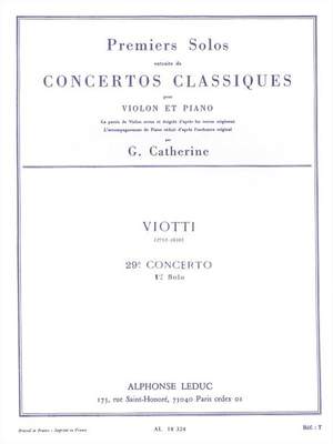 Giovanni Battista Viotti: Premiers Solos Concertos Classiques