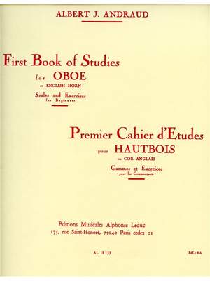 Albert Andraud: Cahier d'Etudes Vol.1