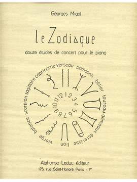 Migot: Le Zodiaque, 12 Etudes de Concert