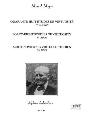 Marcel Moyse: 48 études de virtuosité Vol. 1