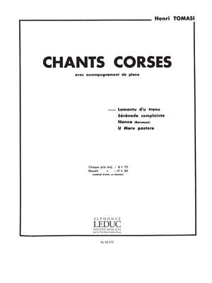 Henri Tomasi: Chants corses No.1