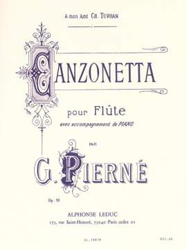 Pierne: Canzonetta