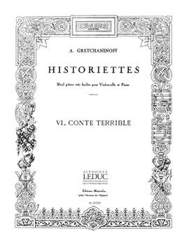 Alexander T. Gretchaninov: Historiettes n°6 Conte terrible