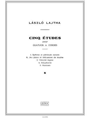 Laszlo Lajtha: Laszlo Lajtha: 5 Etudes Op.20