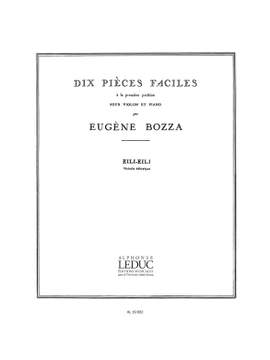 Eugène Bozza: 10 Pieces Faciles