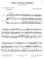 Claude Debussy: Le Petit Nègre - transcription pour flûte et piano Product Image