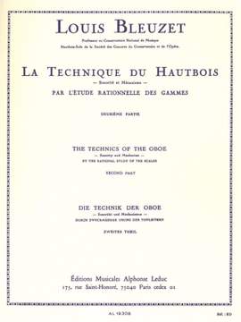 L. Bleuzet: Louis Bleuzet: The Technique Of The Oboe