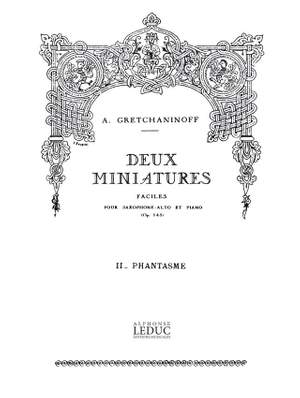 Alexander T. Gretchaninov: Suite miniature Op.145, No.9 - Negre en chemise