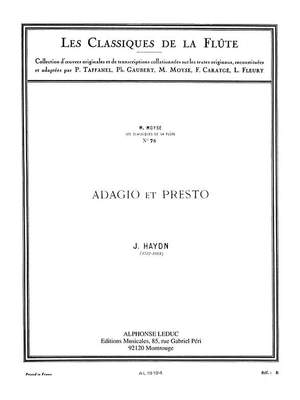 Franz Joseph Haydn: Adagio et Presto