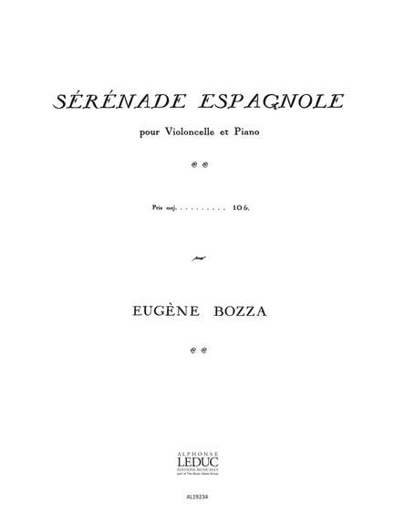 Eugène Bozza: Sérénade espagnole