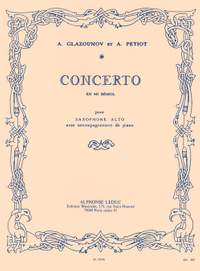 Alexander Glazunov_A. Petiot: Concerto E-flat Opus 109