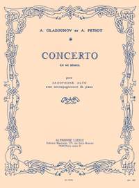 Alexander Glazunov: Concerto E-flat Opus 109
