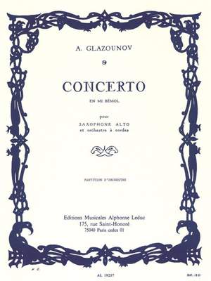Alexander Glazunov: In Aller Fruhe