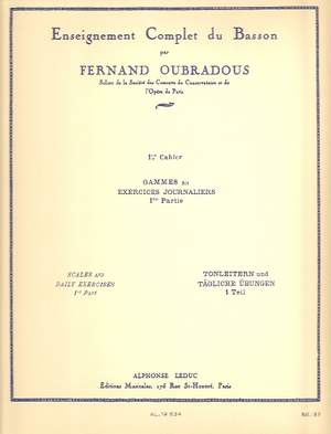 Oubradous: Complete Study of the Bassoon