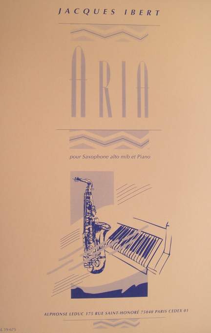 Jacques Ibert: Aria