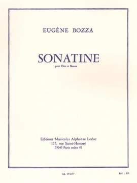 Eugène Bozza: Sonatine For Flute And Bassoon