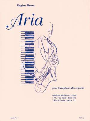 Eugène Bozza: Aria pour Saxophone Alto et Piano