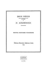 Hippolyte Ackermans: Petite Fantaisie Italienne