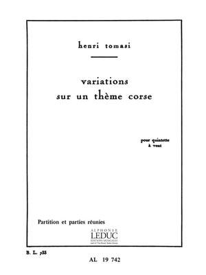 Henri Tomasi: Variations sur un Thème corse