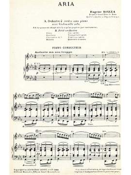 Eugène Bozza: Aria