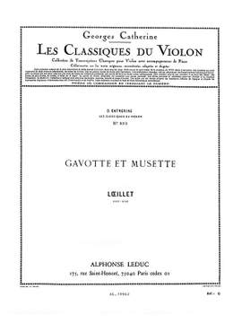 Jean-Baptiste Loeillet: Gavotte et Musette