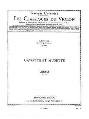 Jean-Baptiste Loeillet: Gavotte et Musette