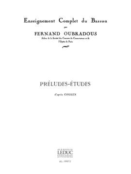 Oubradous: Preludes-Etudes