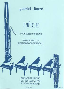 Gabriel Fauré: Pièce