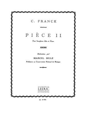 César Franck: Pièce II