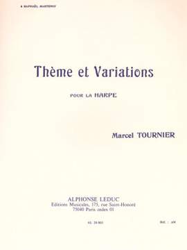 Marcel Tournier: Theme Et Variations