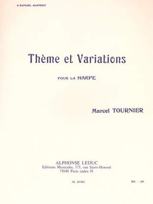 Marcel Tournier: Theme Et Variations