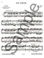 Johann Sebastian Bach: Dix Pièces Product Image
