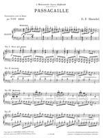 Georg Friedrich Händel: Passacaille pour harpe Product Image