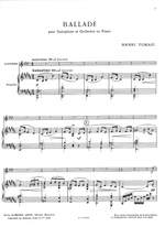 Henri Tomasi: Ballade pour saxophone alto et piano Product Image