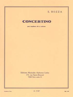 Eugène Bozza: Concertino