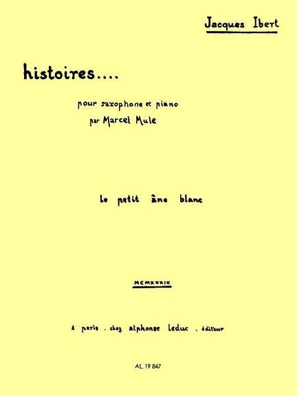 Jacques Ibert: Le Petit Ane Banc